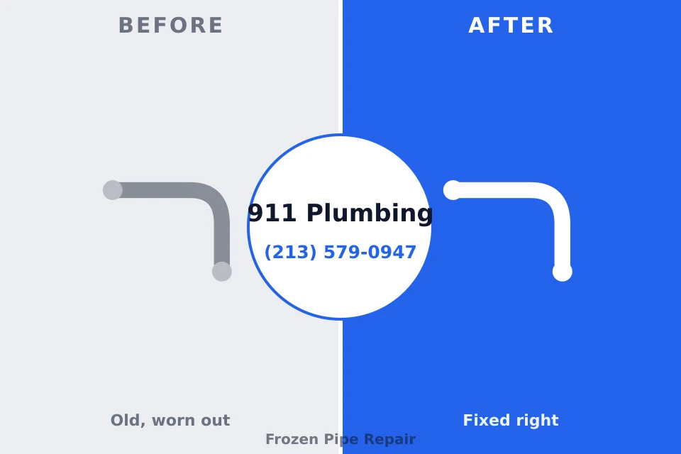 Before and after: plumbing repair Carefree, AZ